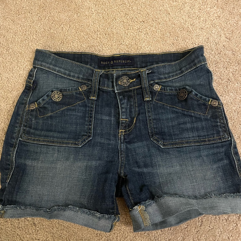Rock & Republic Jean Shorts